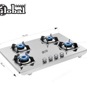 SS HOPTOP 4 BURNER